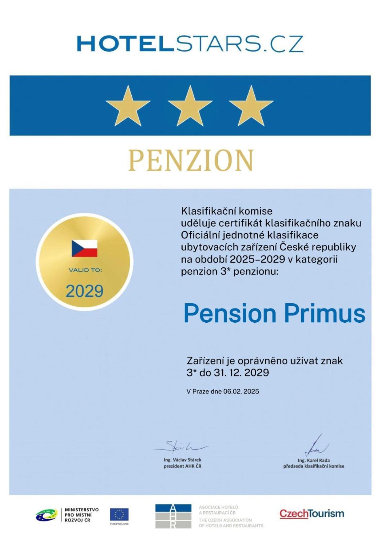 Pension PRIMUS Beroun  Bagian luar foto